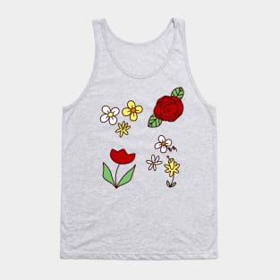 Cute Flowers Tank Top